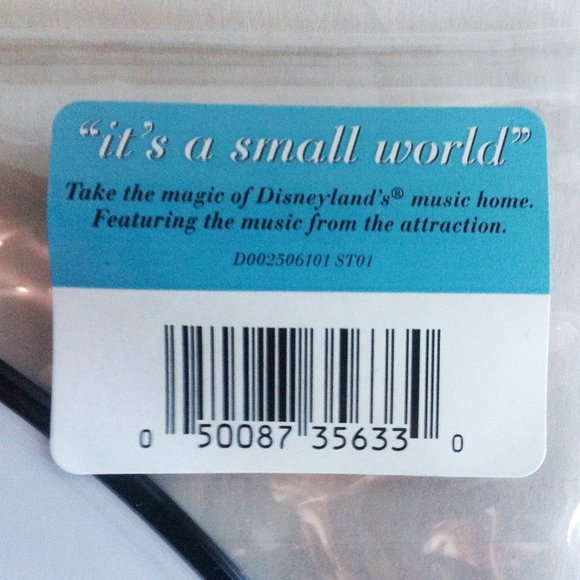 Disney Parks it's a small world Vinyl Record Picture Disc Attraction Soundtrack - Picture 5 of 9